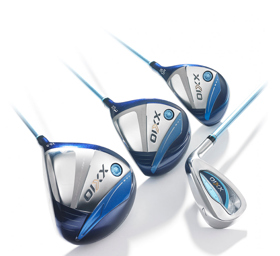 Dunlop XXIO13 for ladies 8 pieces set blue Direct from Japan