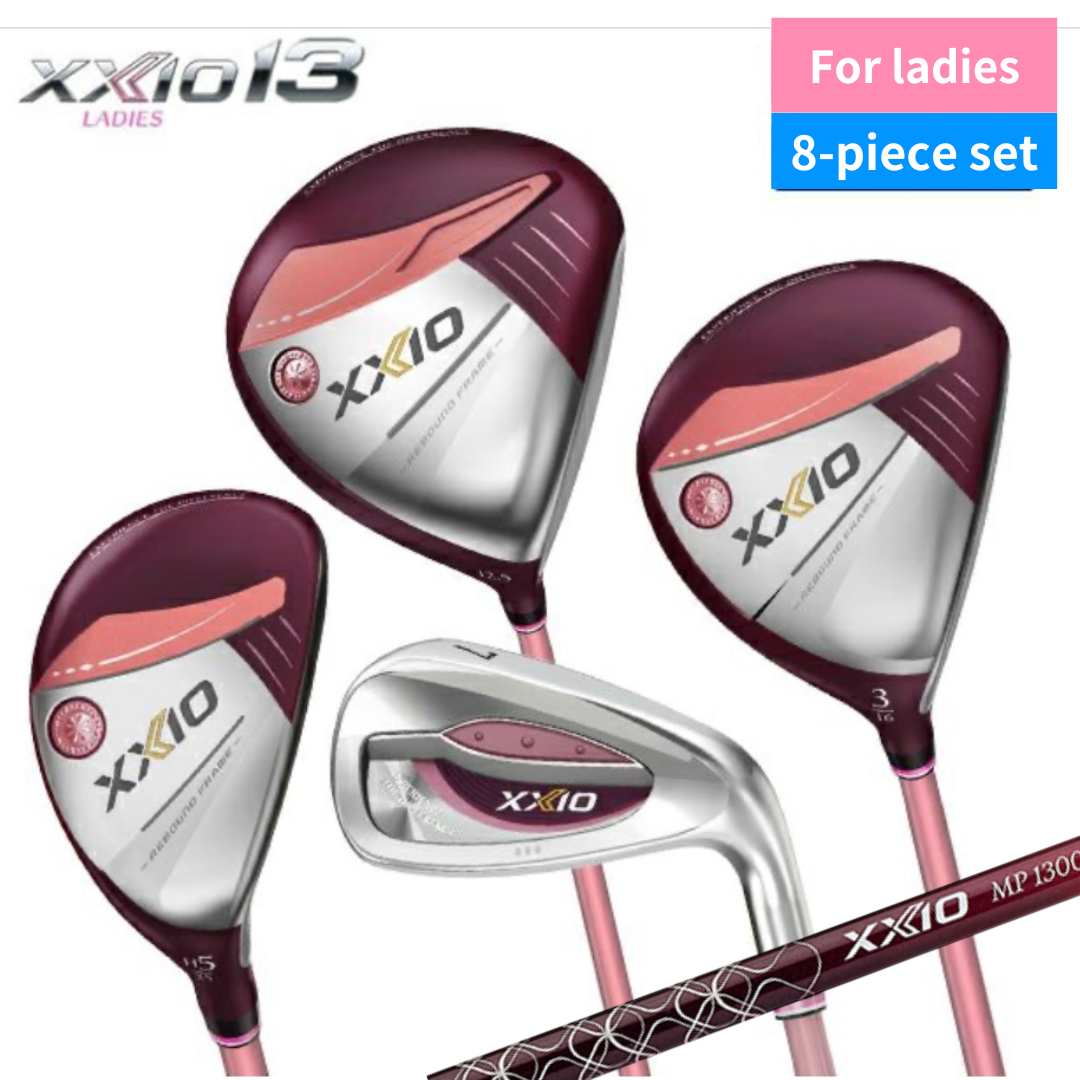 Dunlop XXIO13 for ladies 8 pieces set wine red direct from Japan