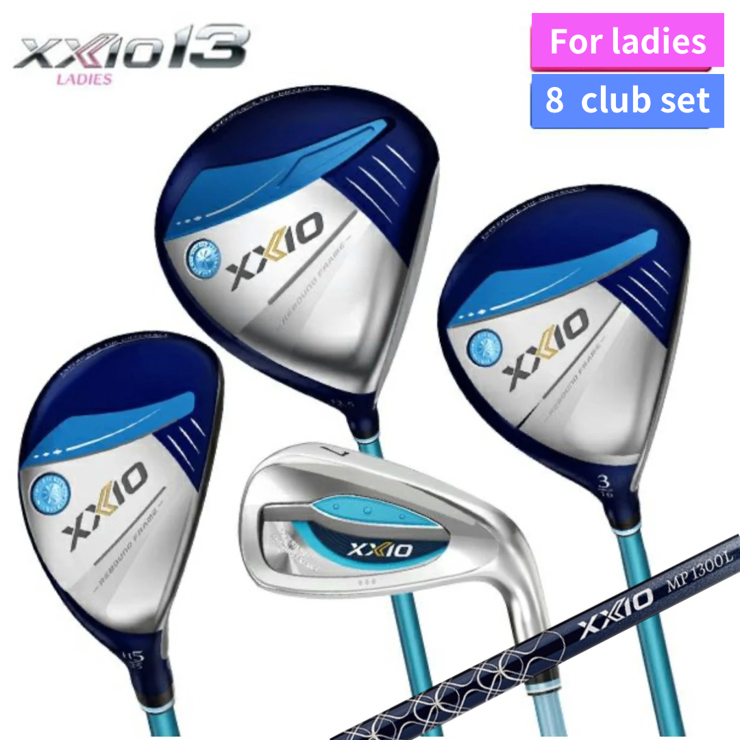 Dunlop XXIO13 for ladies 8 pieces set blue Direct from Japan