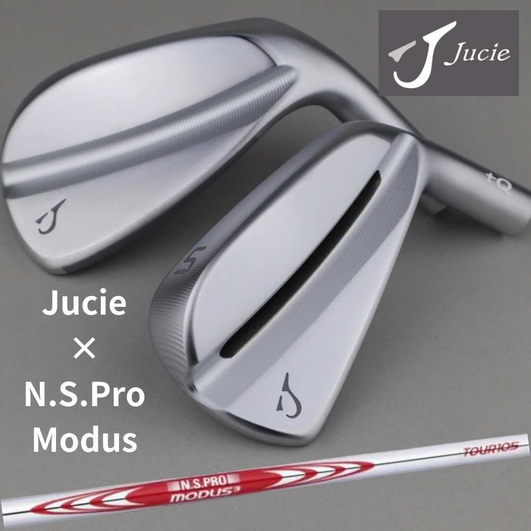 (Custom Clubs) JUCIE tQ Iron Set 5I–PW (6 Clubs) N.S. PRO MODUS TOUR (105/110/115/120/125/130)— Japan Exclusive